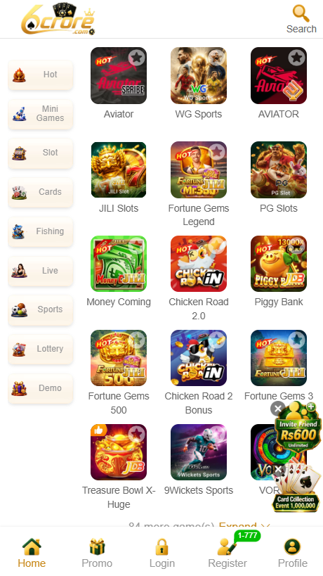 6Crore game apk