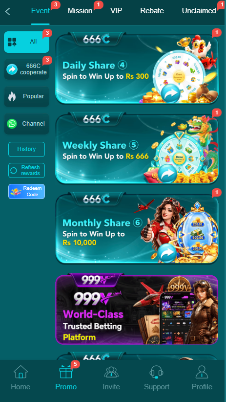 666 Casino free spins
